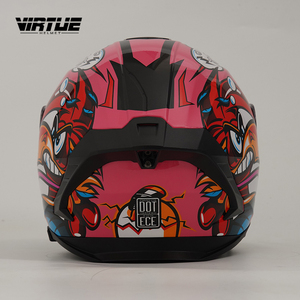<span class=keywords><strong>Casque</strong></span> de moto <span class=keywords><strong>intégral</strong></span> certifié VIRTUE ECE - Nouveau décalcomanie tendance en forme de chaîne de <span class=keywords><strong>chien</strong></span>, <span class=keywords><strong>casque</strong></span> de sécurité élégant <span class=keywords><strong>pour</strong></span> les motards - Product Image 3