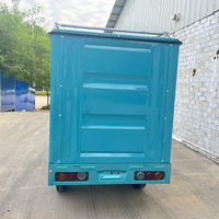 Pièces personnalisées 2000W 4000W 60V 3 roues Camionnette de livraison à moteur Tricycles électriques pour adultes avec cabine