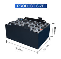 Forklift baterai Forklift listrik 48V450AH Battery Baterai Komersial penyimpanan asam timbal isi ulang untuk Chinaforklift