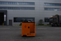Transpalette Électrique Robuste CBDA 6000kg 7000kg 8000kg avec Plateforme Latérale pour Quai de Chargement, Entrepôt et Logistique