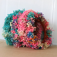 Groothandel Bulk Festival Hoofd Decoratie Natuurlijke Forever Rose Bewaarde Decoratieve Kransen En Planten Gedroogde Gypsophila Bloemen