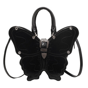 Butterfly Ita Bag For Women - Y2K Tote & Crossbody Shoulder Bag With Clear Window For Pins - View #2