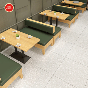 Tables et chaises de restaurant de style café américain moderne personnalisées, en métal et en fer, ensemble de mobilier de restaurant - Product Image 3