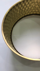 Kim loại hình thành tùy chỉnh thực hiện 14x5.5 inch chưa hoàn thành Brass bẫy trống cơ thể/buồng/Vỏ tấm kim loại chế tạo - Product Image 6