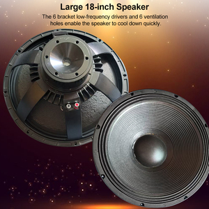 Sản Phẩm Mới Cao Mạnh Mẽ Loa Siêu Trầm Loa Neodymium Chuyên Nghiệp Buổi Hòa Nhạc Sân Khấu Hiệu Suất Thụ Động 18 Inch Bass Loa - Product Image 4