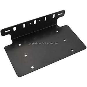 Supports Accessoires Support de plaque d'immatriculation Support de pare-chocs avant Barre lumineuse LED <span class=keywords><strong>pour</strong></span> travaux Automobile Plaques de conduite - Product Image 3