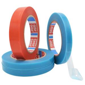 การจัดส่งที่มีความยืดหยุ่นเทปคงที่เทปบรรจุภัณฑ์ <span class=keywords><strong>64284</strong></span> ฟิล์ม Mopp กาวตนเองสีฟ้าเทปรัดสายรัด - Product Image 5