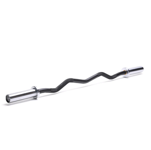 Ejercicios de acero inoxidable fijo EZ Curl Barbell Bar <span class=keywords><strong>para</strong></span> entrenamiento - Product Image 3