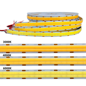 Striscia LED COB a Doppia Fila in Offerta, Ra90, 600 LED, 24V, Larghezza PCB 12mm, Striscia LED Flessibile FCOB Senza Calo di Tensione - Product Image 1