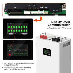 แบตเตอรี่ PL Stock 48V 51.2V 324AH พร้อม BMS 200A V19 ลิเธียมไอออน สำหรับเก็บพลังงาน พร้อมแผ่นทำความร้อน 51.2V 314Ah แบตเตอรี่โซลาร์ - Product Image 3