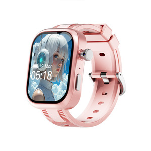 สมาร์ทวอทช์ Android IP67 หน้าจอ OLED ทรงสี่เหลี่ยมสำหรับเด็ก นาฬิกาอิเล็กทรอนิกส์ รับสาย โทรออก ระบุตำแหน่ง ชาร์จแม่เหล็ก - Product Image 3