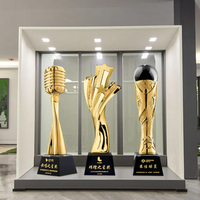 Plaque en cristal transparent en gros, forme de boule, plaque de récompense écologique, best-seller à Dubaï