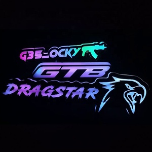 Emblemas LED Personalizados <span class=keywords><strong>para</strong></span> Autos, Logotipo Luminoso Impermeable, Emblemas con Logotipo <span class=keywords><strong>para</strong></span> Decoración Delantera y Trasera de Vehículos, Universales - Product Image 2