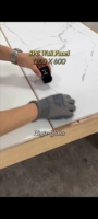 Panneau mural en PVC SPC imperméable rainuré sur tous les côtés, revêtement décoratif moderne pour l'intérieur et l'extérieur, idéal pour les hôtels et les salles de bain