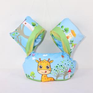 سترة سباحة للأطفال من النيوبرين مع طباعة، سترة نجاة للأطفال، سترة عائمة للسباحة مع حلقات للذراعين للأطفال - Product Image 6