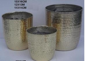 Florero decorativo de aluminio personalizado, fabricante de esmalte, florero de metal de alta calidad - Product Image 5