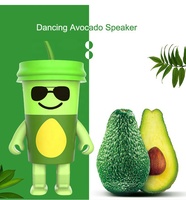 Altavoz Portátil con Luces LED de Frutas, Novedad en Gadgets, Altavoz con Reproductor de Música de Alta Calidad