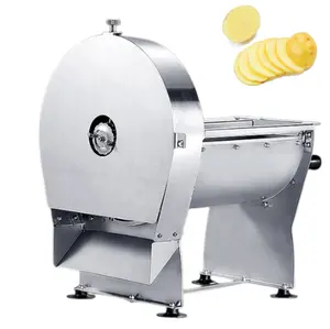 Fatiador de alimentos manual e elétrico, cassava, fatiador de batatas fritas e cenoura, máquina de corte