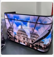 Pantalla LED Modular de Alta Definición para Publicidad Interior, Diseño Nuevo, P1.86Dj Booht, Pantalla LED para Mostrador, Pantalla LED para Escritorio