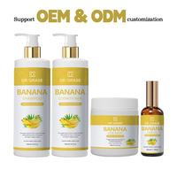 Ensemble Shampooing et Après-Shampooing à l'Huile de Batana, Sans Sulfate, Kératine Naturelle, Anti-Chute de Cheveux, Anti-Pelliculaire, Marque Privée