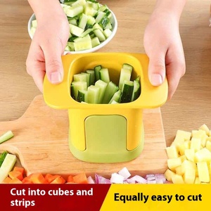 Manufacturers Food Grade Multifunctional PP Plastic <strong>Vegetable</strong> Dicing Machine Manual Potato Carrot Cucumber <strong>Cutter</strong> For Home Use - Product Image 2
