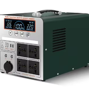 เครื่องกำเนิดไฟฟ้าพลังงานแสงอาทิตย์แบบพกพา 500W พร้อมแผงควบคุม MPPT และแผงโซลาร์เซลล์สำหรับใช้งานกลางแจ้ง แบตเตอรี่ลิเธียมไอรอนฟอสเฟตความหนาแน่นสูง 500 วัตต์ - Product Image 4