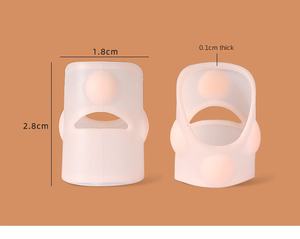 YNBG Gel de silice protecteur doux pour les orteils, éclaircissant le teint, protection efficace des ongles des pieds et des doigts, prévient l'épaississement des cuticules des doigts longs - Product Image 3