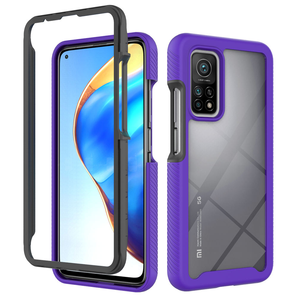 Full Body 360 Cover Case for Xiaomi Mi 10T Pro TPU PC Cover for Xiaomi Mi  10T Pro Shockproof Case