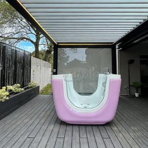 Independiente Cute Bubble Baby Spa <span class=keywords><strong>Bañera</strong></span> Masaje Doble Vidrio Jacussi Acrílico Temperatura Ajustable Niños - Product Image 6