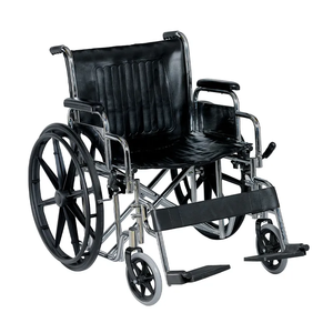 C928b פלדה כבדה פלדה מסגרת כרום כסא גלגלים - Product Image 1