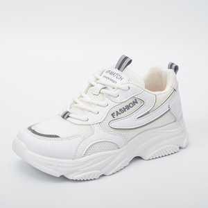 Vendita calda di alta qualità <span class=keywords><strong>Sneakers</strong></span> Chunky per le donne vulcanizzare scarpe di moda Casual papà scarpe da passeggio con plateau <span class=keywords><strong>Sneakers</strong></span> <span class=keywords><strong>bianche</strong></span> - Product Image 2