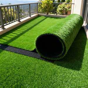 Césped Sintético Duradero, Alfombra de Césped Artificial Premium de 10 mm/60 mm, Pelo Suave <span class=keywords><strong>para</strong></span> Interiores/Exteriores, Jardín, Balcón, Patio, Paisajismo - Product Image 3