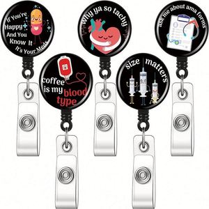 Promotional Custom Personalized Gifts Diy logo Nurse Accessories Badge Reel Wholesale - Product Image 1