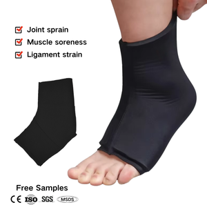 Compresse Chaude et Froide de Cheville en Gel avec Logo Personnalisé, Thérapie à 360 Degrés, Manchon de Compression et Soutien pour Cheville - Product Image 4