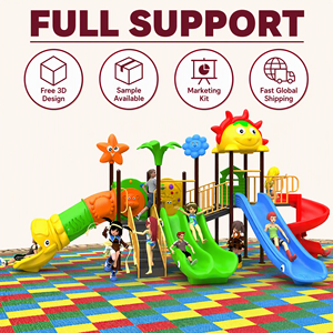 Equipo de Juegos Infantiles Comercial de Alta Calidad para Exteriores, Torre con Múltiples Toboganes, Túnel, Ola de Juego, para Niños, LLDPE, Acero, Escuela, Parque, Comunidad, OEM - Product Image 5