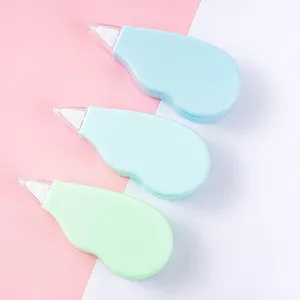 Fita de correção kawaii, de papelaria, branco, para uso estudante, mini fita de correção, verde, laranja, cor do oem, 5mm x 5m