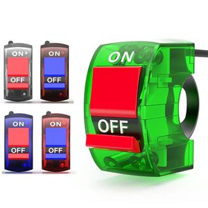 3 तारों वाले यूनिवर्सल मोटरसाइकिल हैंडलबार फ्लैमेआउट स्विच ऑफ मॉटो मोटर टीवी के लिए ऑफ बटन पर ऑफ बटन - Product Image 2