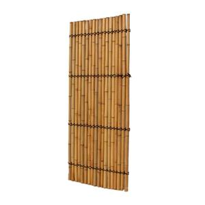Pannelli per Recinzioni in Bambù Moderni Certificati Impermeabili Ecologici per Esterni, in Fibra Naturale Gialla di <span class=keywords><strong>Palma</strong></span> Intrecciata per Cantieri Edili - Product Image 3