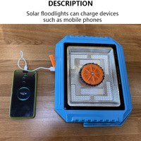 Lampe LED d'extérieur, éclairage de cour, induction musicale, lampadaire solaire, étanche, ultra-lumineux, projecteur haute puissance