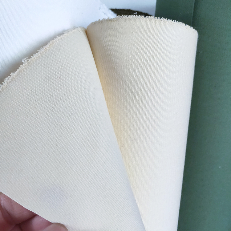 Beige industrial fabric canvas roll outdoor tent wear-resistant breathable canvas color can be customized