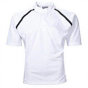 Camisetas de Rugby a Cuadros Transpirables Profesionales con Logotipos Serigrafiados, Ropa Personalizada para Clubes (100% Poliéster, Logotipo Frontal) - Product Image 2