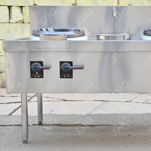 معدات مطابخ تجارية احترافية متعددة الوحدات وعالية التحمل، تصنيع مطابخ من الفولاذ المقاوم للصدأ، قابلة للتخصيص للمطاعم. - Product Image 4