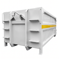 Conteneur à benne basculante robuste pour la collecte des déchets, le recyclage, la construction, la démolition, la location, l'approvisionnement direct d'usine