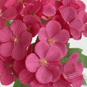 Ramo de Hortensias Artificiales Disponible en 6 Colores, 30 cm, 5 Ramas, Ramo de Flores de Begonia de Seda Artificial para Decoración Diaria del Hogar - Product Image 4