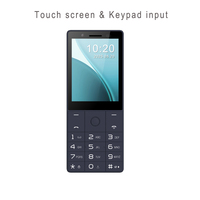 Téléphone portable Android 4G avec écran tactile de 2,8 pouces, clavier et applications WhatsApp, Facebook, YouTube