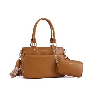 Nouveau sac à bandoulière imperméable à fermeture éclair, couleur unie, grande capacité, taille moyenne en PU pour femmes - Product Image 4