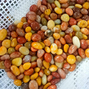 Wholesale 20-30mm Healing Crystals Natural Golden Silk <strong>Jade</strong> Crystal Tumbled <strong>Stone</strong> for Buyer - Product Image 4