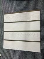 Nouveaux produits explosifs taille 300*7 Ps panneau mural panneau mural en Grain de bois intérieur grille à quatre grilles feuille de panneau mural