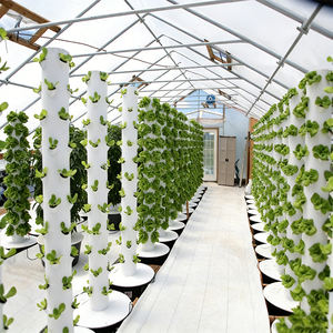 NUEVO Sistema de Jardín Vertical Hidropónico y Acuapónico Ecológico, Kit de Cultivo Interior con Bomba, 5/7/9 Niveles, Material ABS Resistente, 4 Años de Garantía - Product Image 1