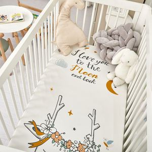 Seta sentire Baby misura lenzuola asilo nido elasticizzato elastico poliestere cambio tavolo stampato lettino lettino neonato - Product Image 2